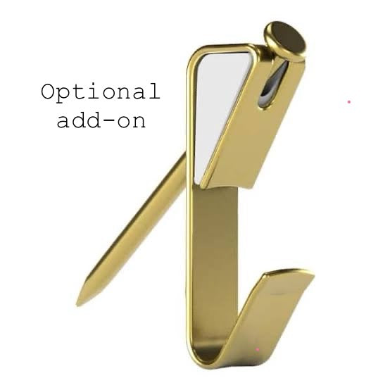 Optional add on for your mirror, map or artwork purchase!