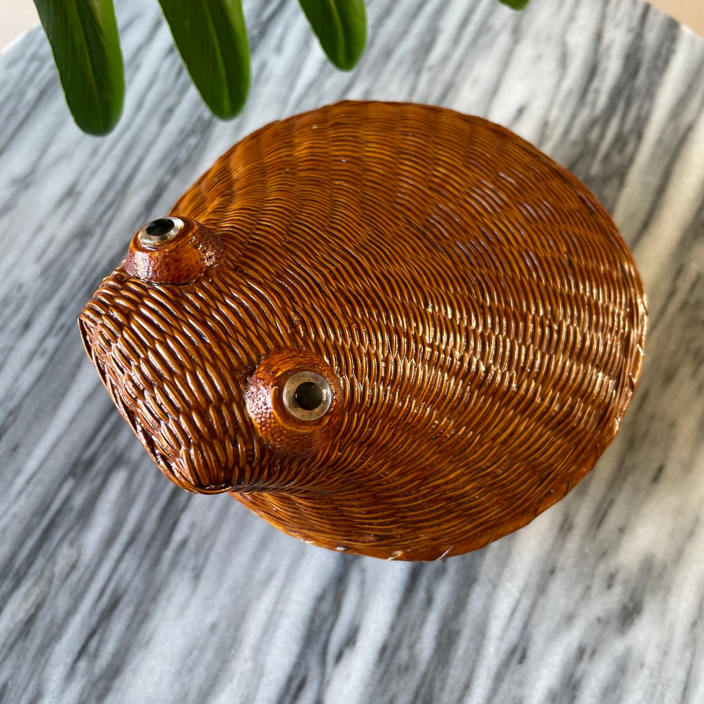 Kitchy nesting frog baskets - Chinese stacking baskets