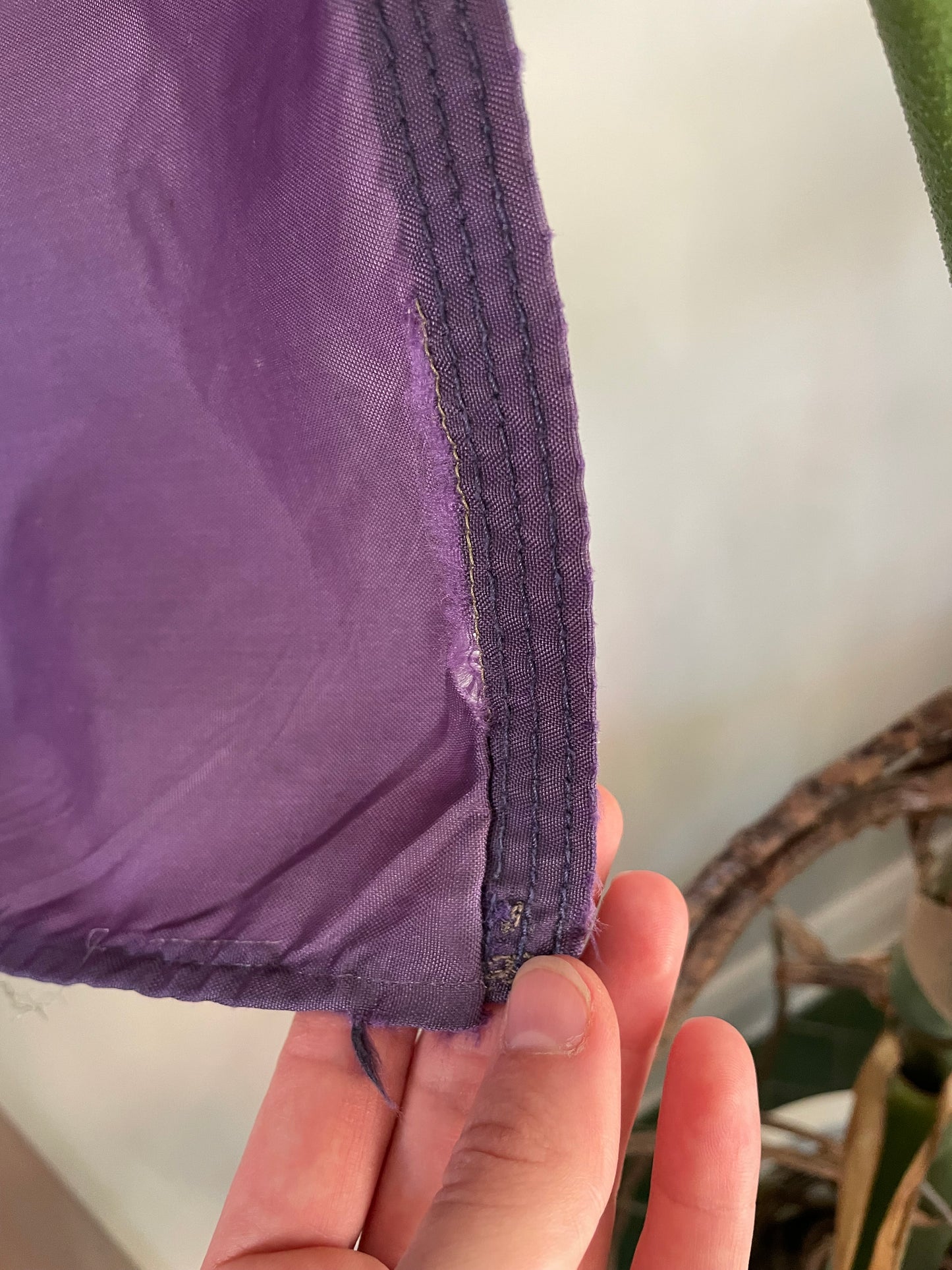 Vintage 1980s New Zealand flag - Nylon faded purple flag of Aotearoa NZ