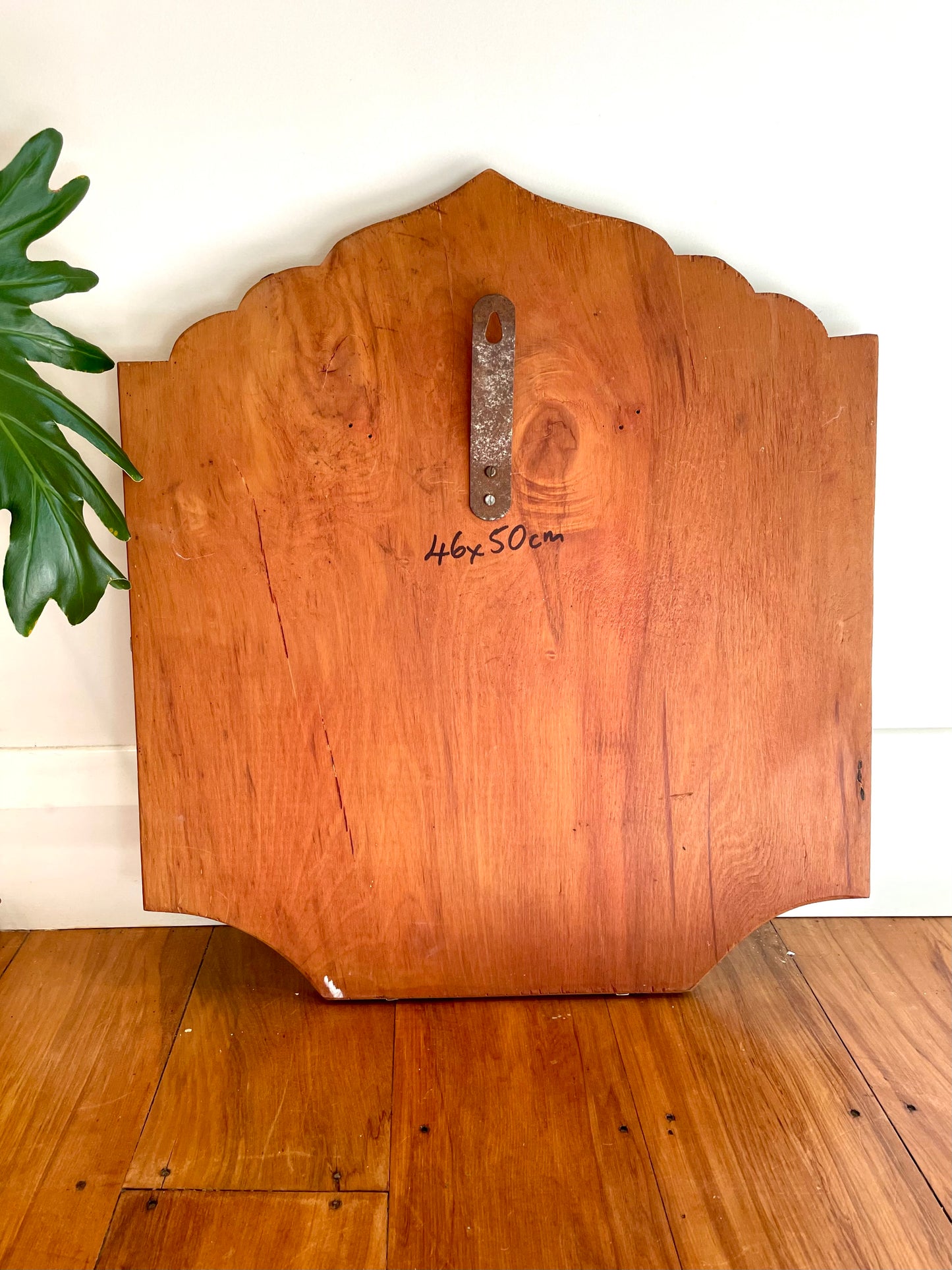 Turkish Delight - vintage Art Deco mirror with stylized pointed arch shape
