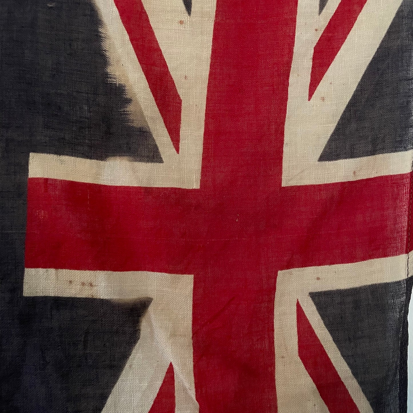 Antique New Zealand flag - printed cotton flag of Aotearoa NZ