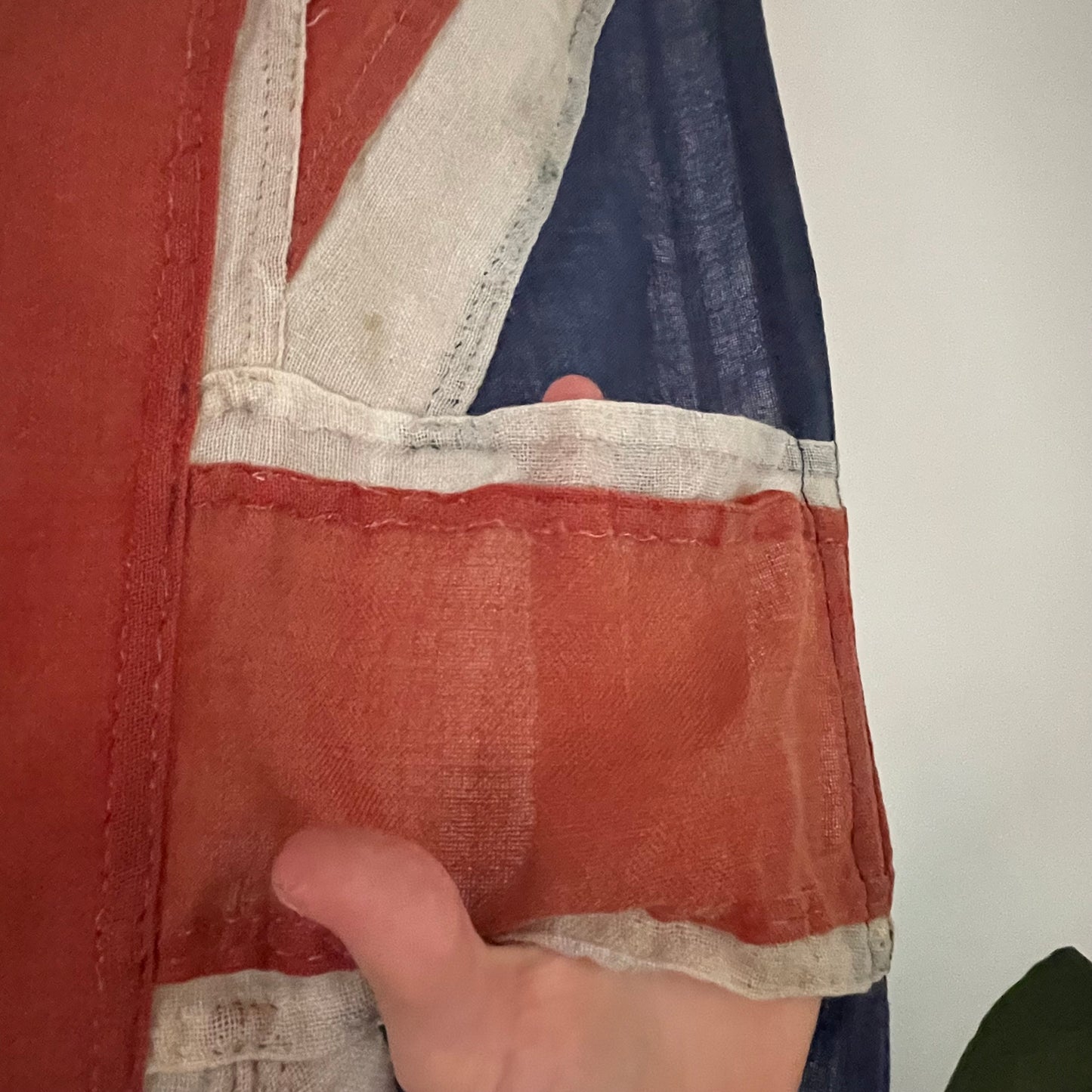 Large Antique New Zealand flag - vintage flag of Aotearoa NZ