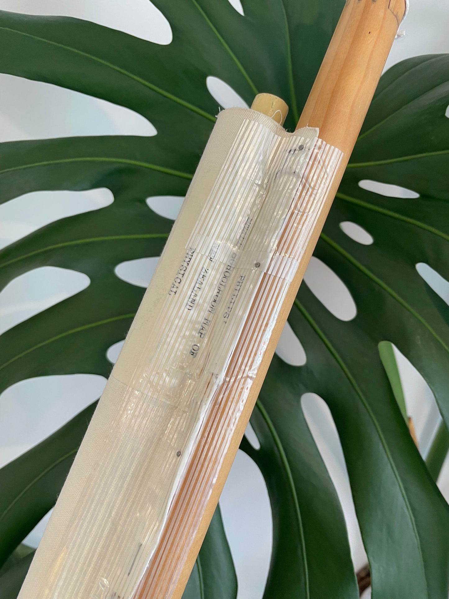 Vintage 1973 large schoolroom map of New Zealand - pull down canvas chart