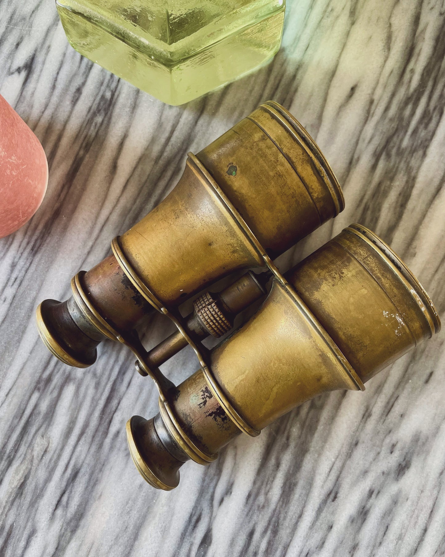 Antique Brass Field Binoculars