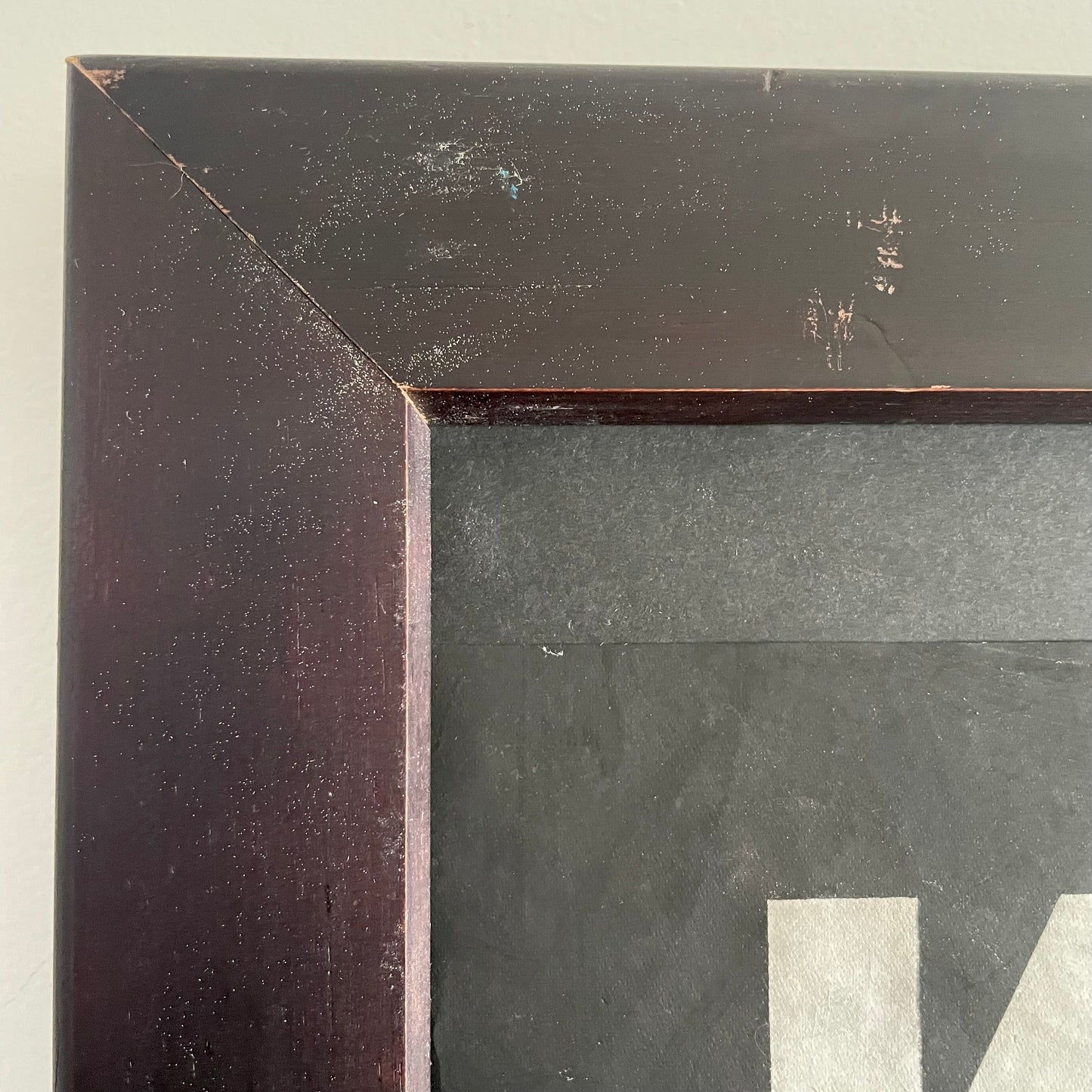 Vintage bus blind from New Zealand - vintage sign Kilbirnie Wellington NZ