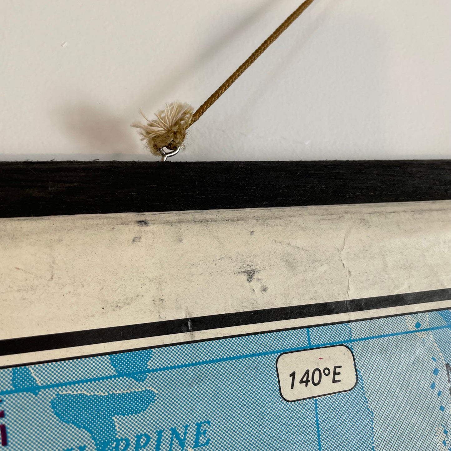 Large vintage map of the Indo-Pacific