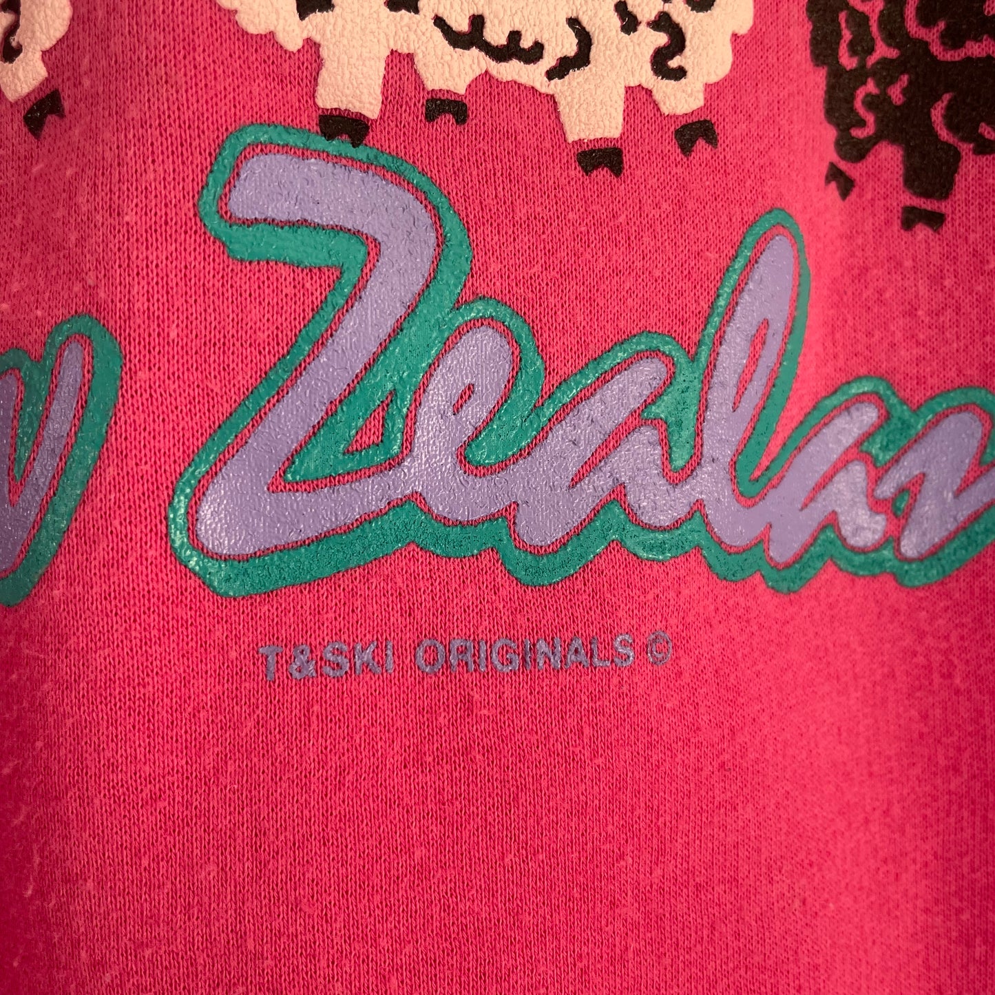 Black Sheep of the Family - vintage New Zealand T&Ski sweatshirt with sheep