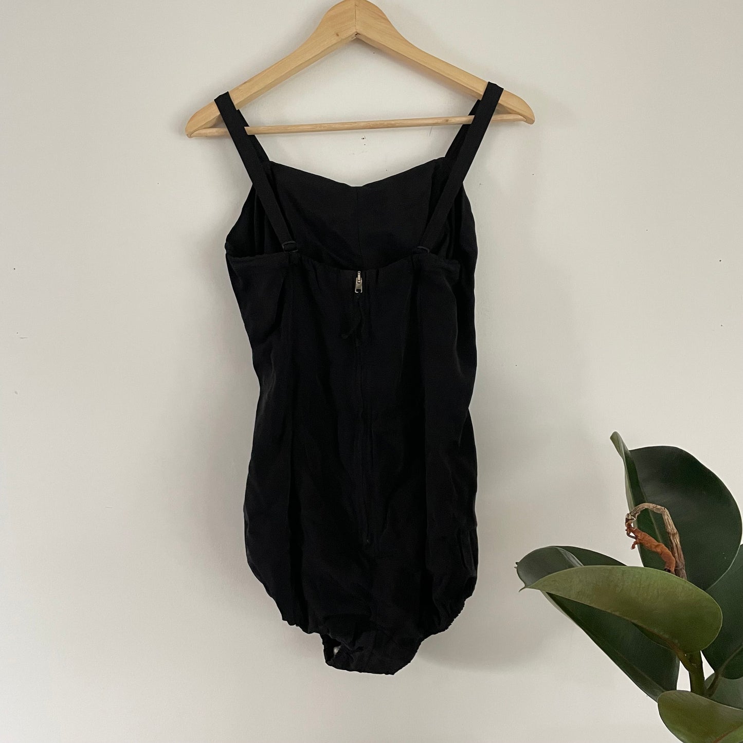 Vintage maternity swimsuit / plus size retro Jantzen onepiece swimwear