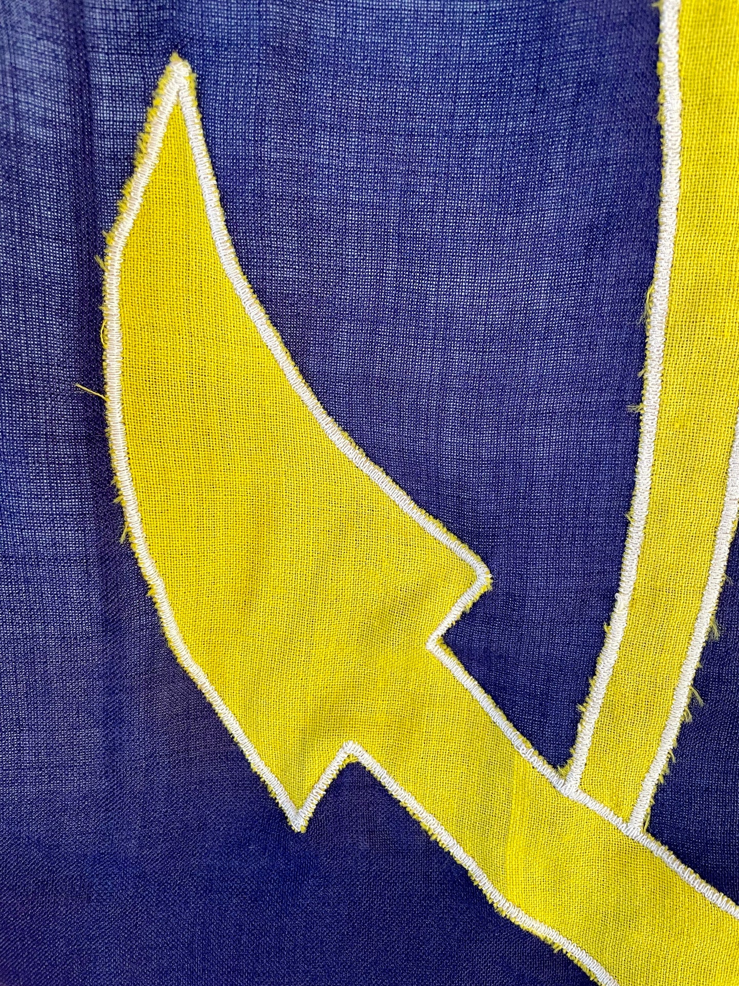 Vintage nautical anchor flag from New Zealand - maritime signal flag - Flag of the Royal NZ Navy Board