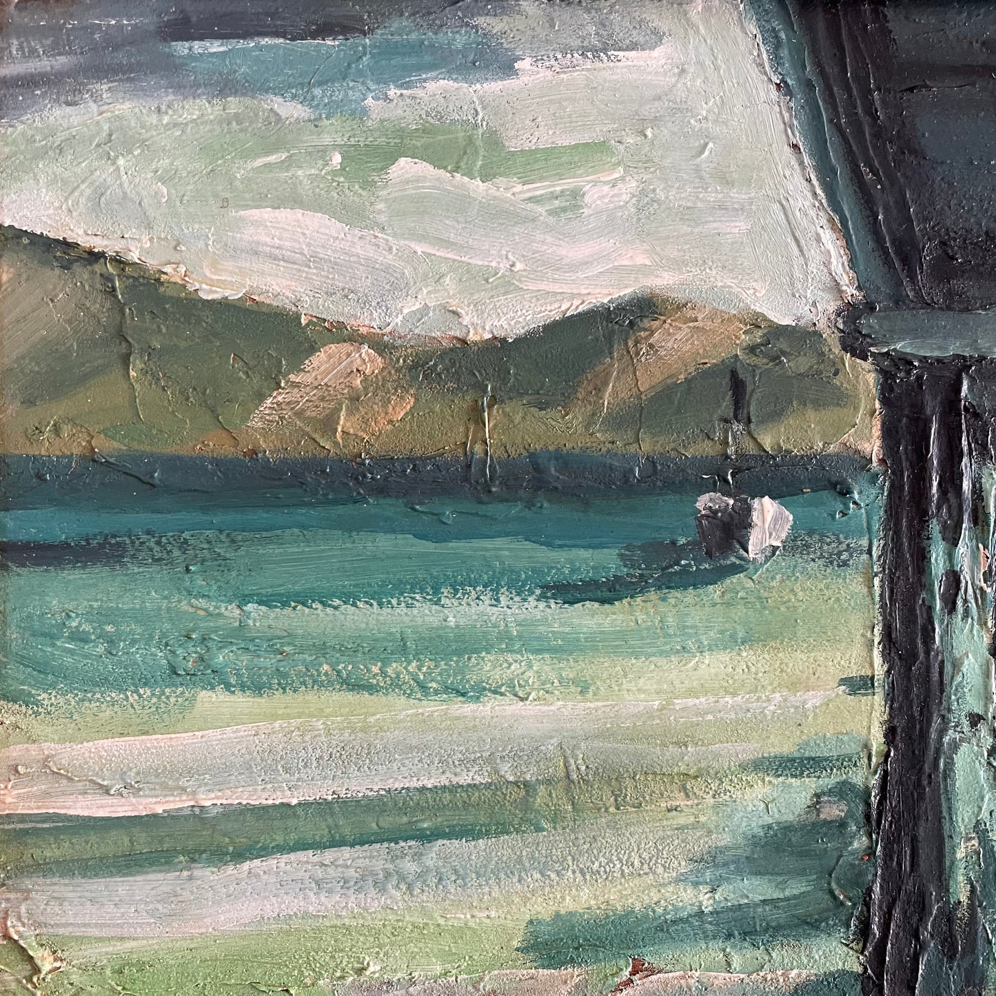 Sail Away - Original oil painting of Port Nelson - signed New Zealand ocean view artwork