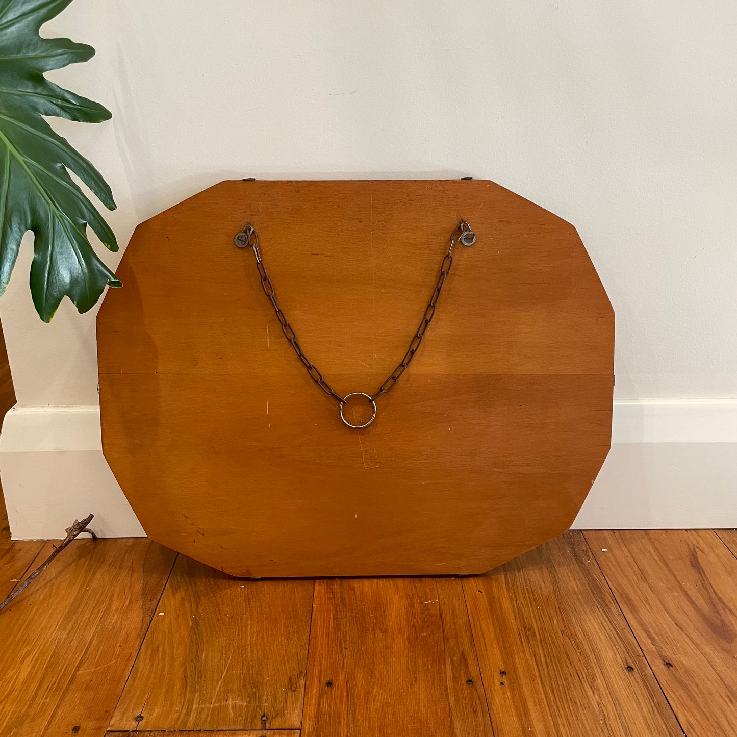 12 sided antique mirror with beveled edges - frameless Art deco mirrors