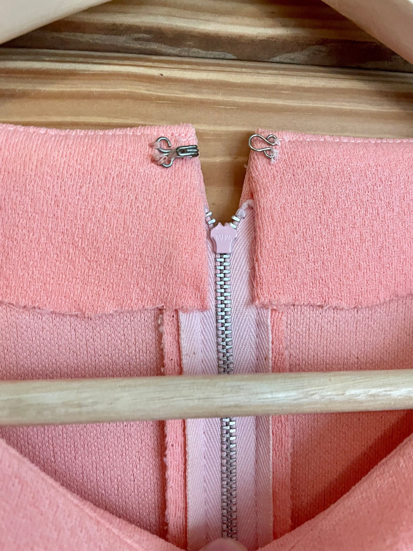 1960s Bubblegum pink dress - F-51