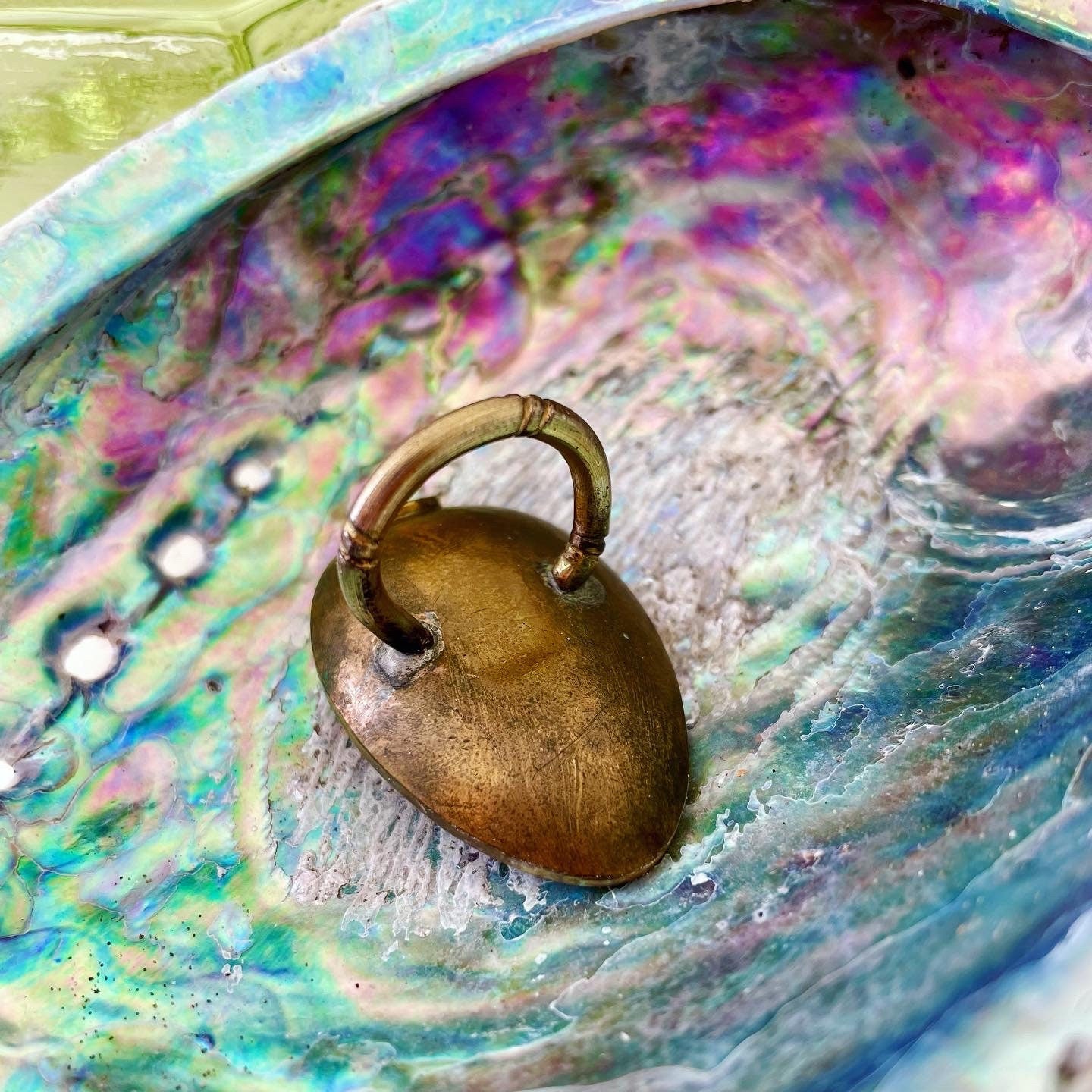 Vintage New Zealand ring - size 5.5 spoon ring