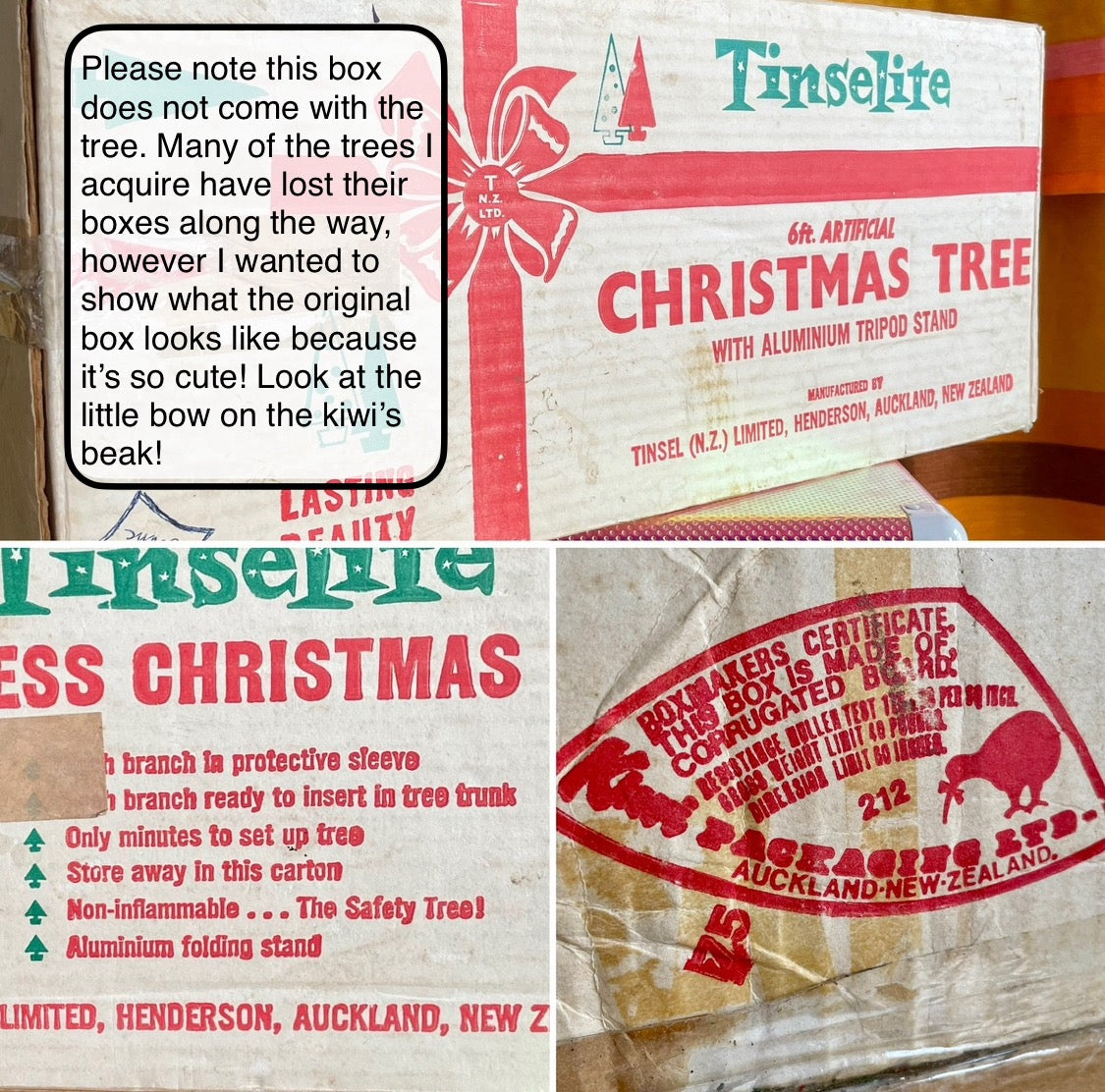 Blue Tui Tree - 7 foot Sparkly blue and green vintage Christmas tree - midcentury modern aluminum Xmas tree