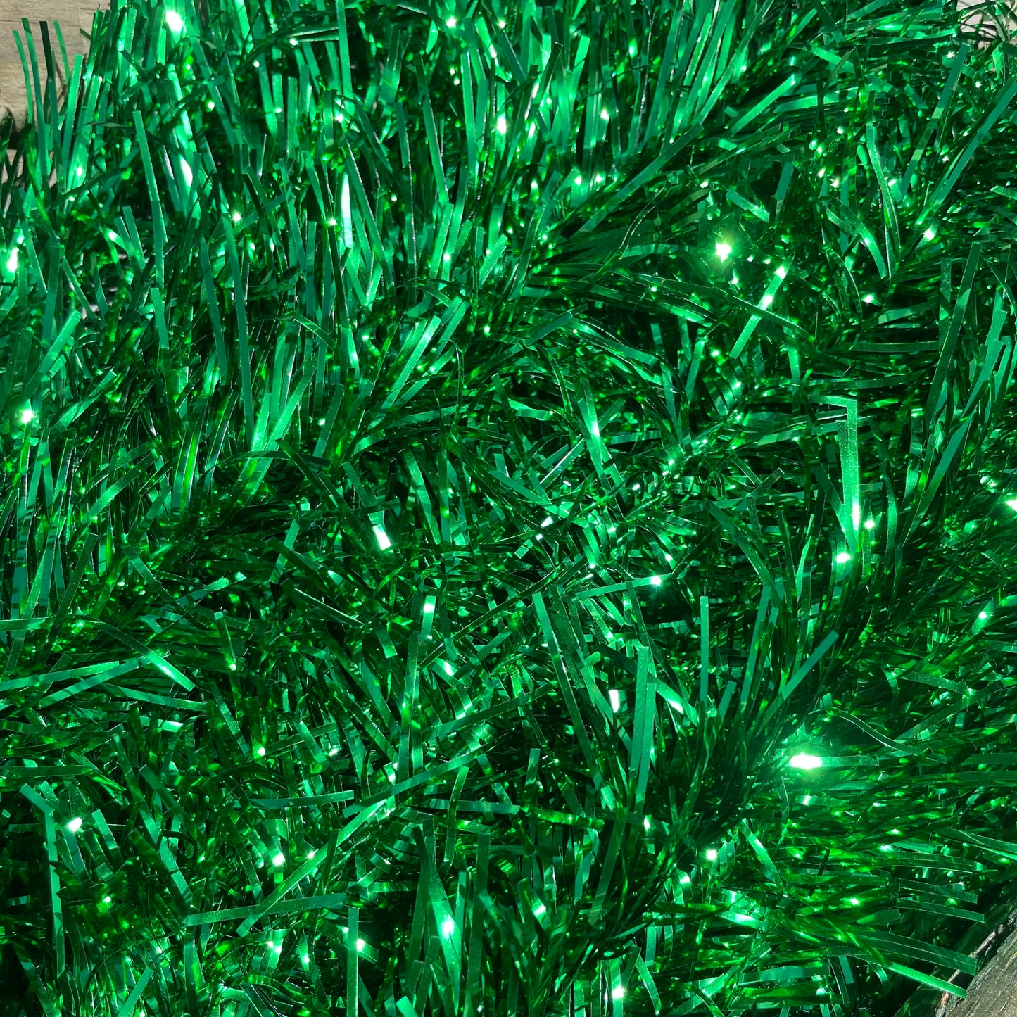 Candy Apple - 6 foot Shiny green vintage Christmas tree - midcentury modern aluminum Xmas tree