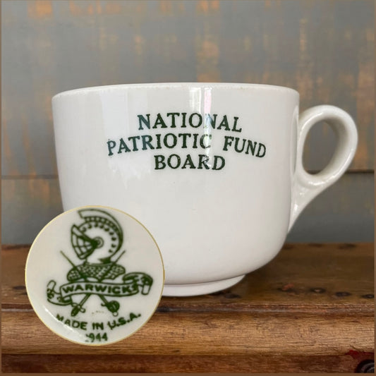 1944 mug from New Zealand - National patriotic Funs Board Cup