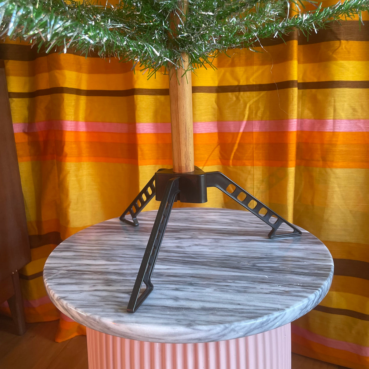 Mojito Tree - Authentic vintage midcentury modern Christmas tree / vintage tinsel tree