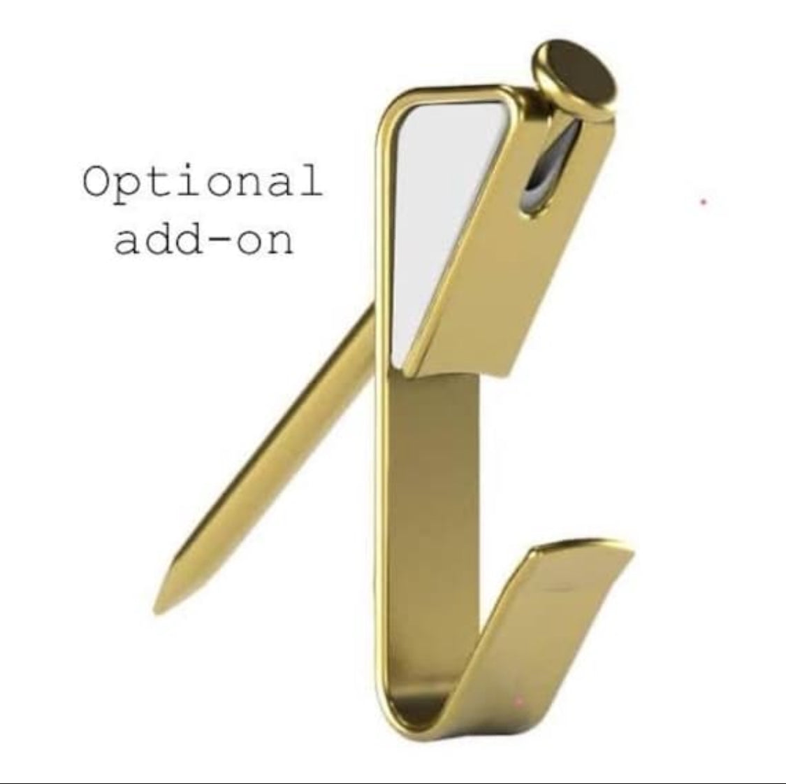 Peachy Keen - art deco mirror with light pink tint