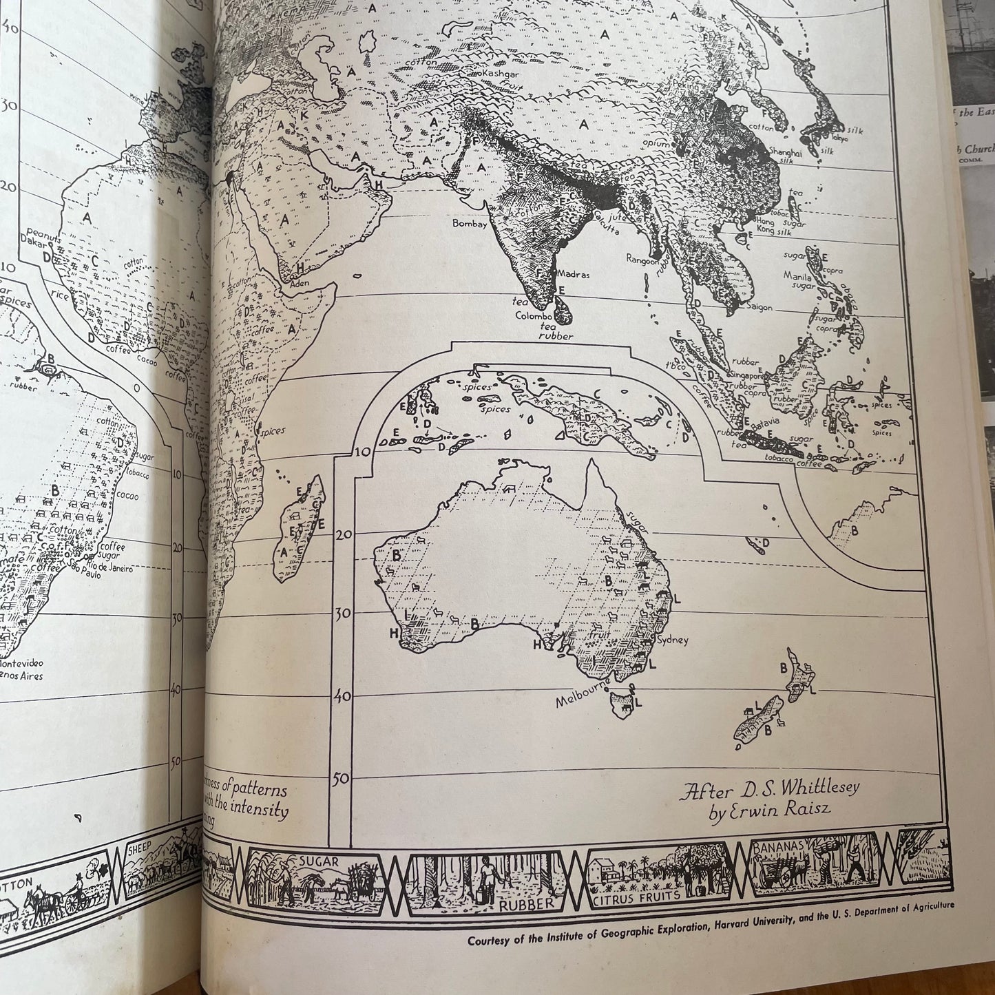 Large, colorful 1962 World Atlas / coffee table book