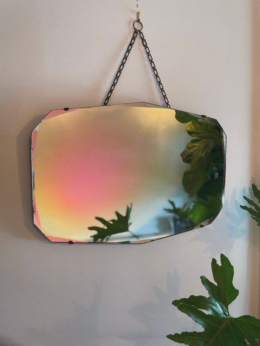 Antique Art Deco mirror from New Zealand