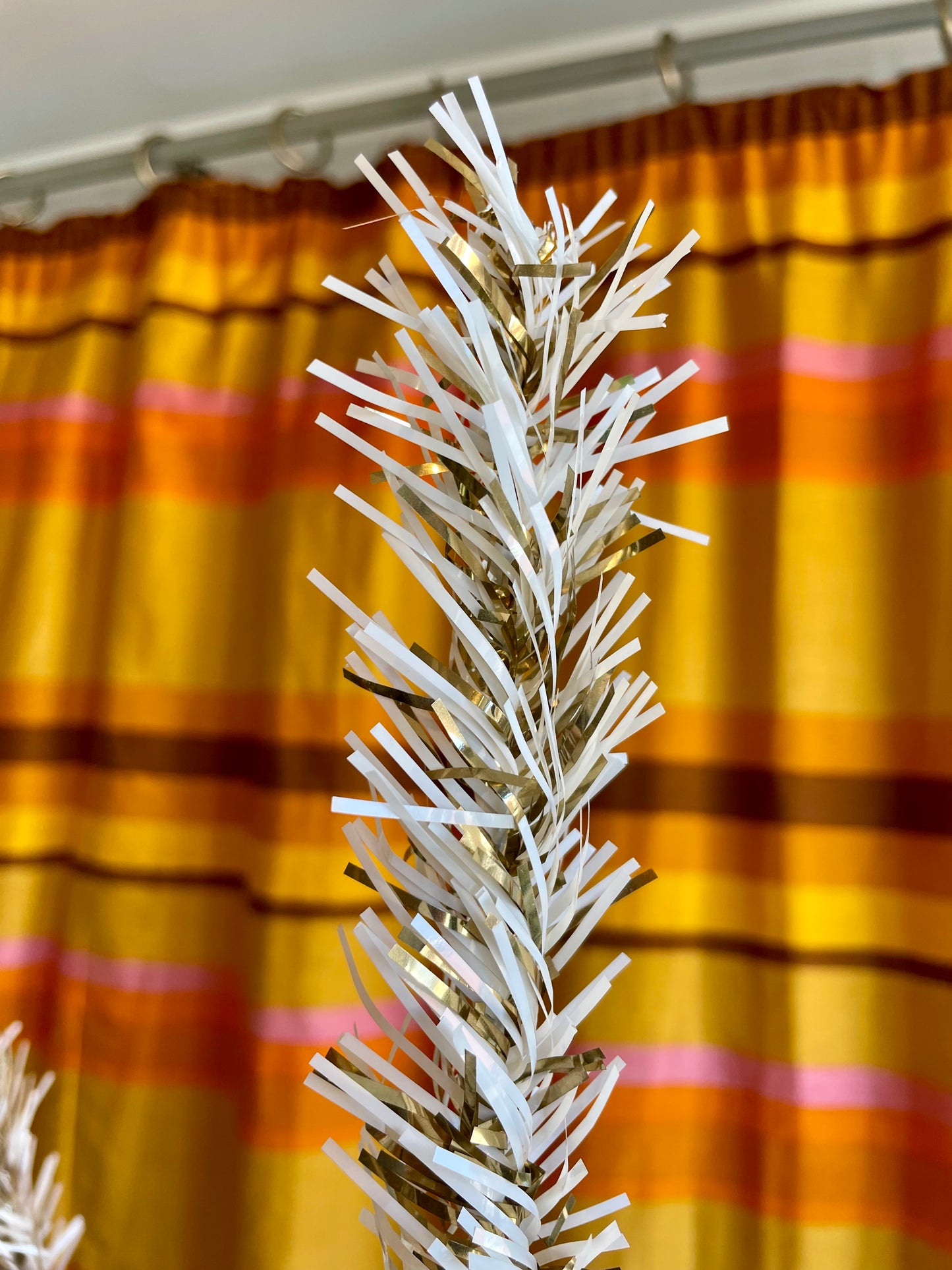 Beadhead - MCM 6 foot Vintage Christmas tree - retro aluminum tinsel xmas tree