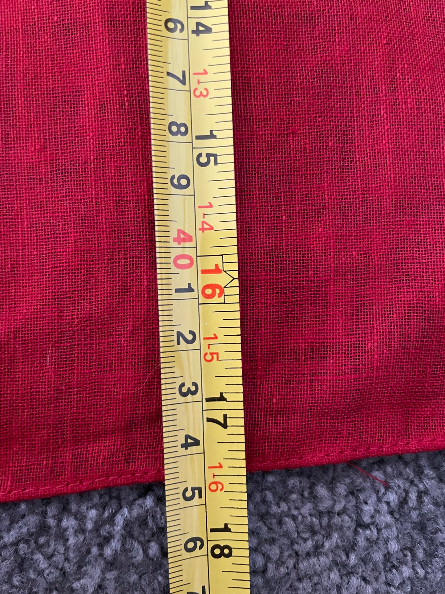 Antique Australian Red Ensign Flag - vintage cotton parade flag on pole