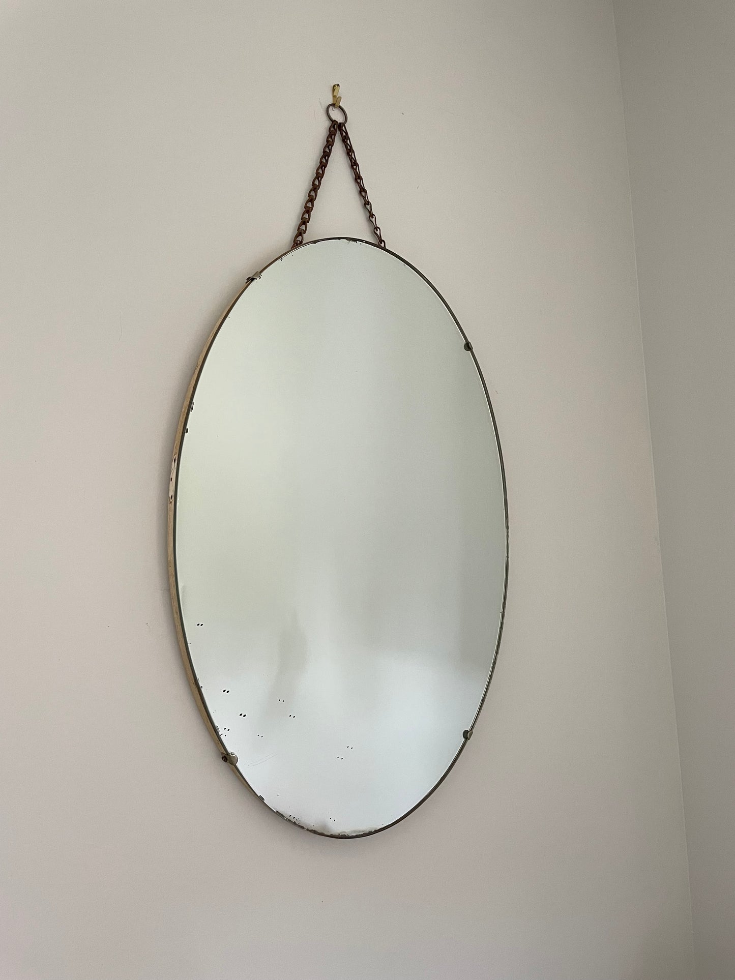 Farmhouse style vintage mirror