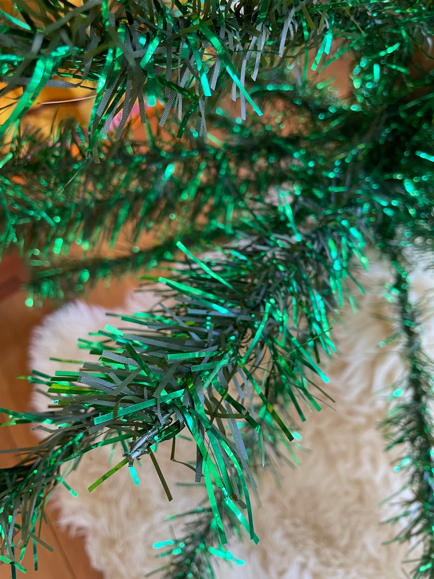 Christmas on the Bayou - retro MCM aluminum Christmas tree / tinsel xmas tree