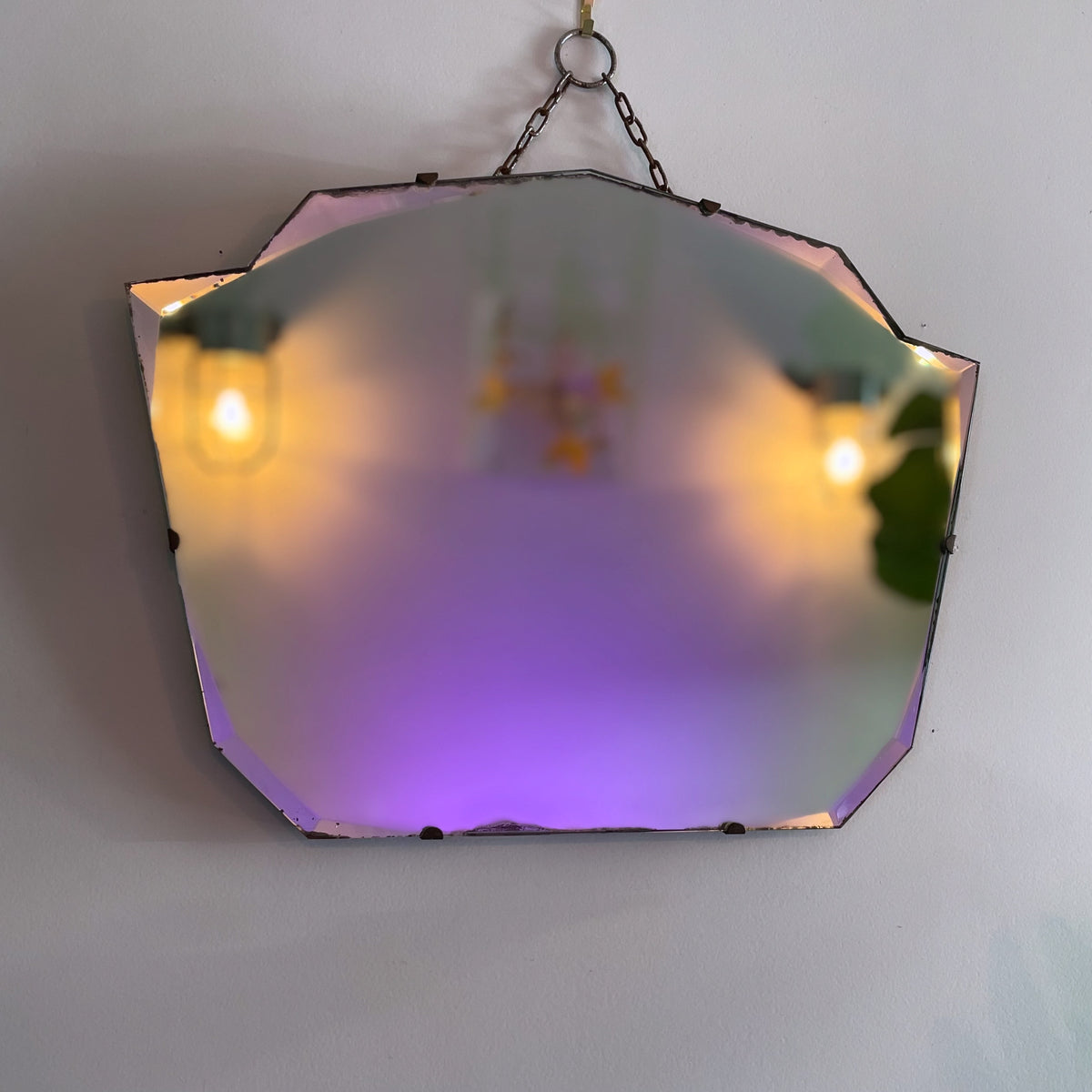 The Barcelona Mirror - Petite Art deco mirror with angular, geometric design