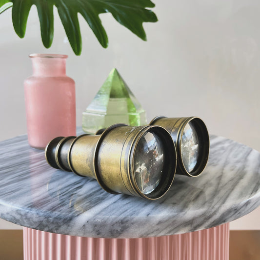 Antique Brass Field Binoculars
