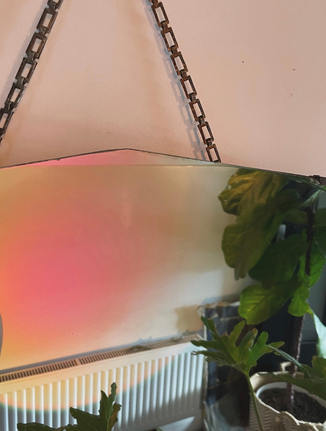 Antique Art Deco mirror from New Zealand
