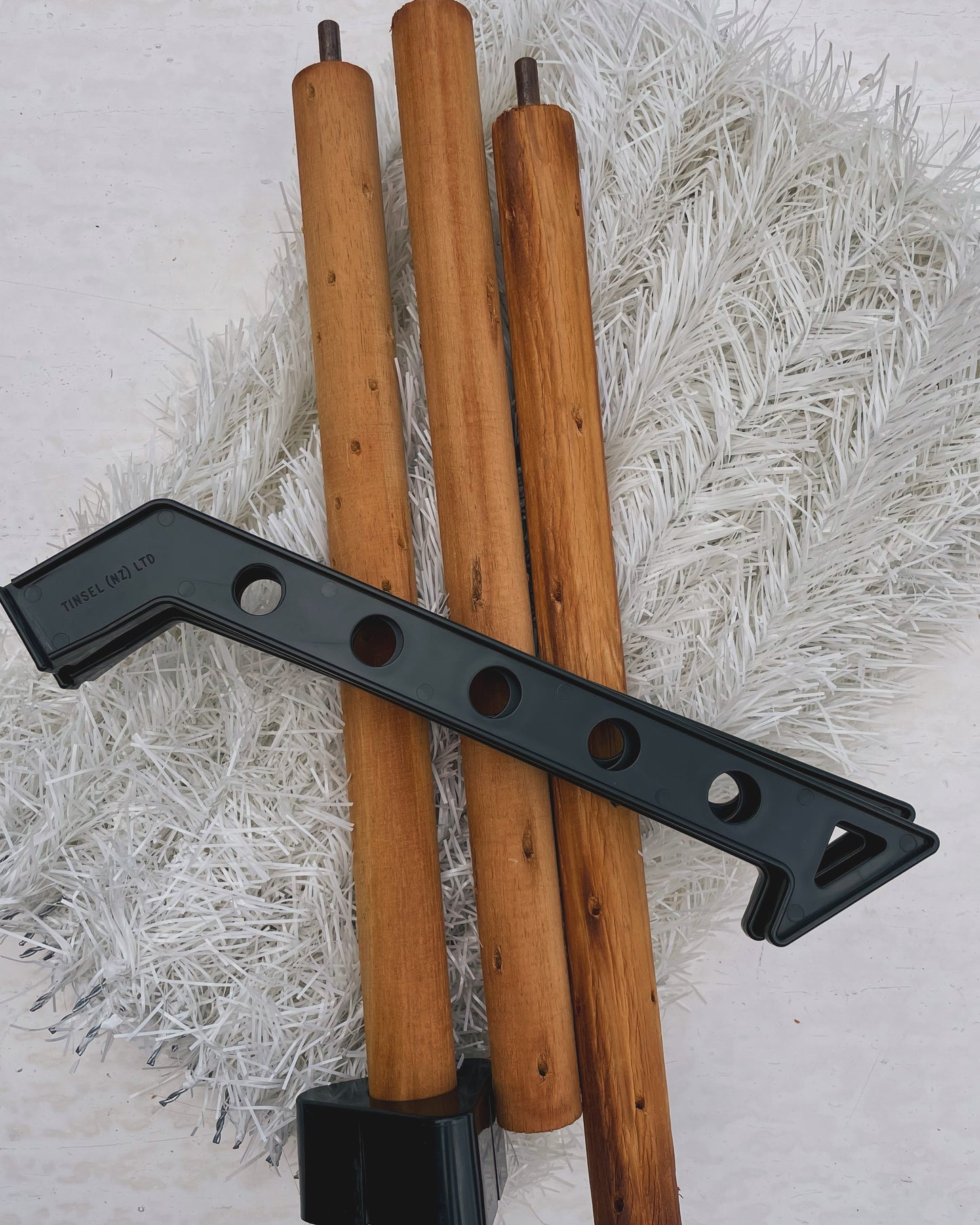 Snow White - 6 foot Vintage white Christmas tree - midcentury modern tinsel xmas tree