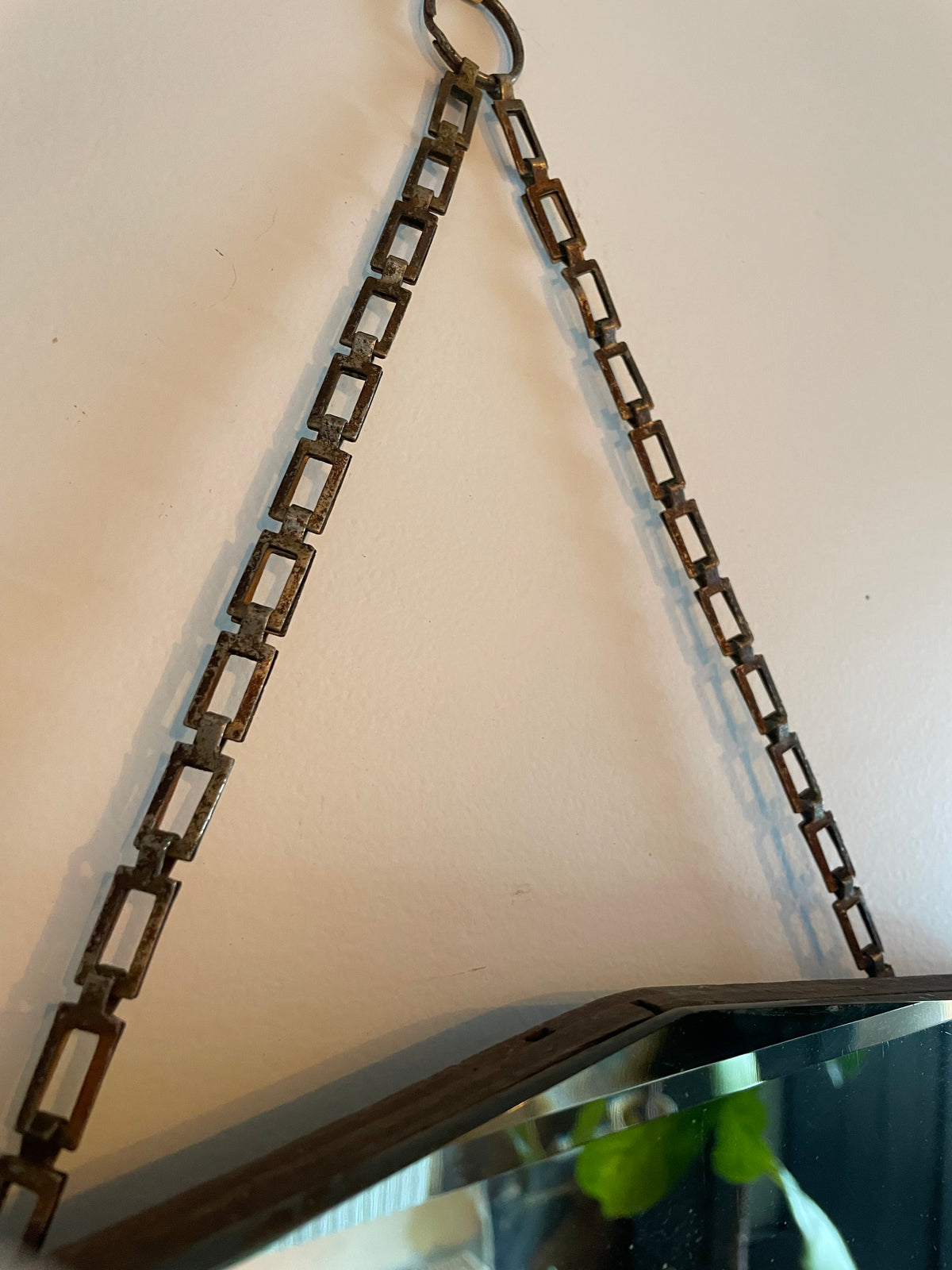 Antique Art Deco mirror from New Zealand