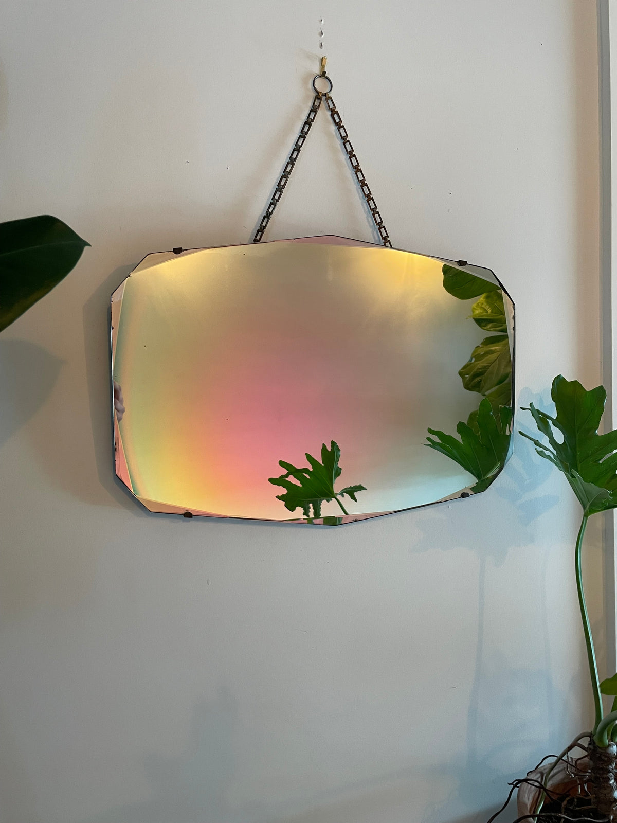 Antique Art Deco mirror from New Zealand
