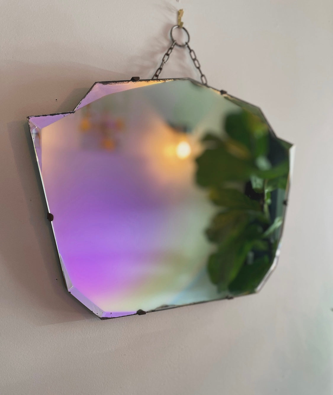 The Barcelona Mirror - Petite Art deco mirror with angular, geometric design