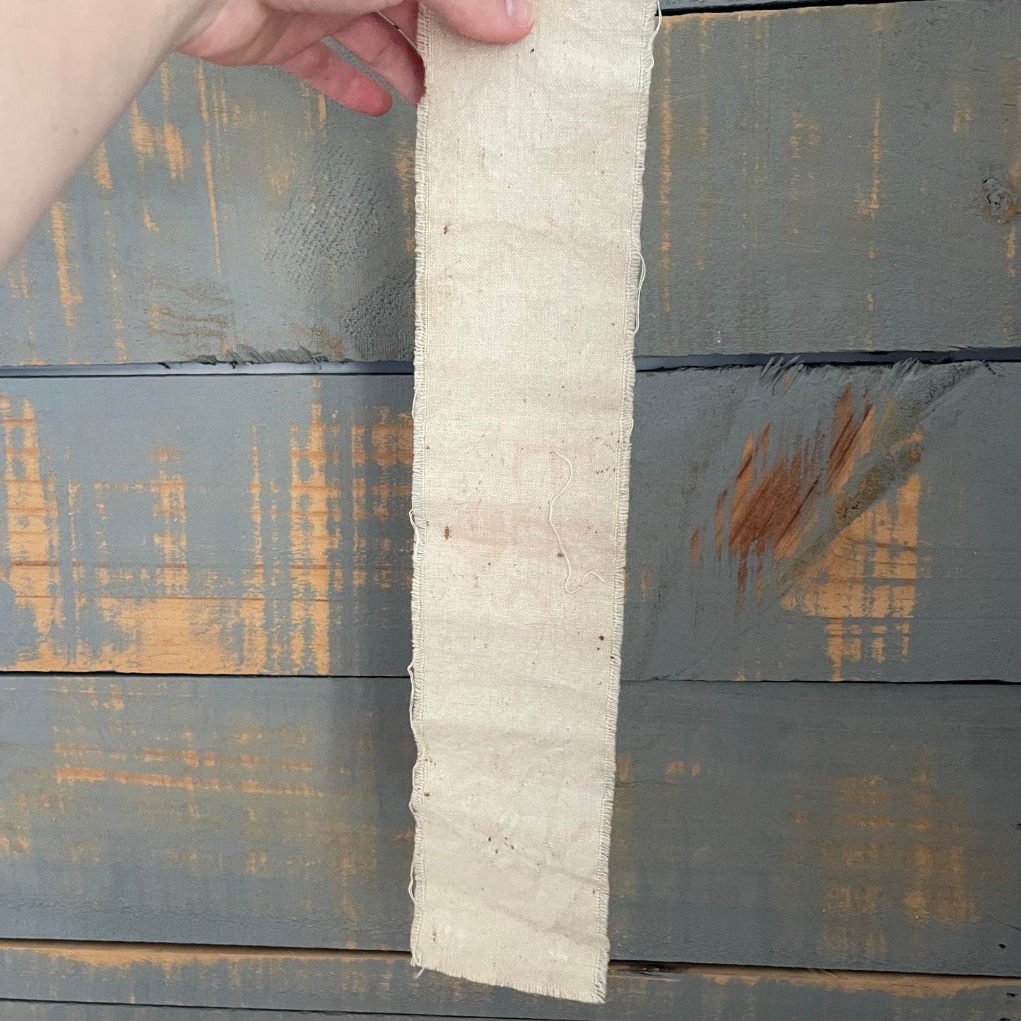 WWII armband - E.P.S. New Zealand Emergency Precautions Scheme cotton arm band