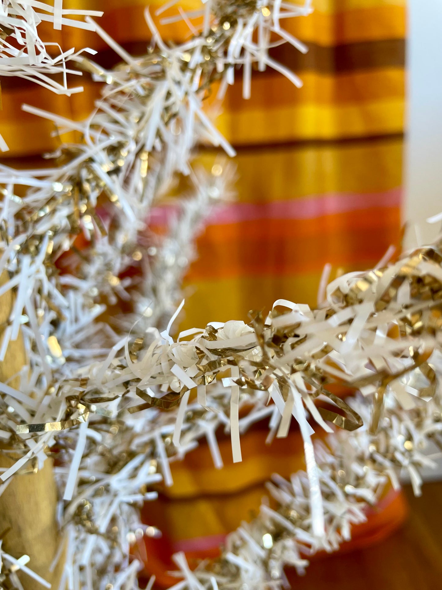 Beadhead - MCM 6 foot Vintage Christmas tree - retro aluminum tinsel xmas tree