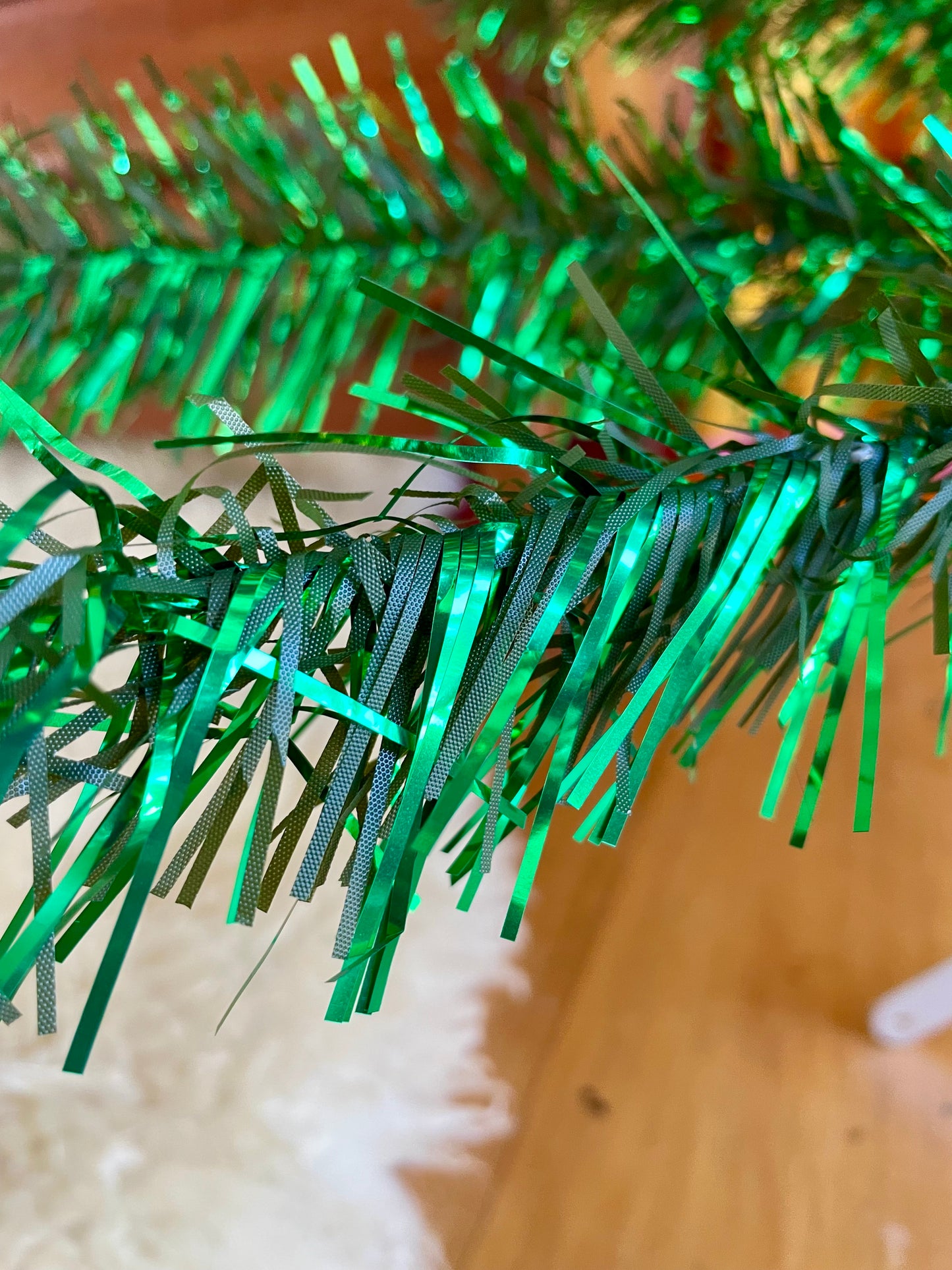 Christmas on the Bayou - retro MCM aluminum Christmas tree / tinsel xmas tree