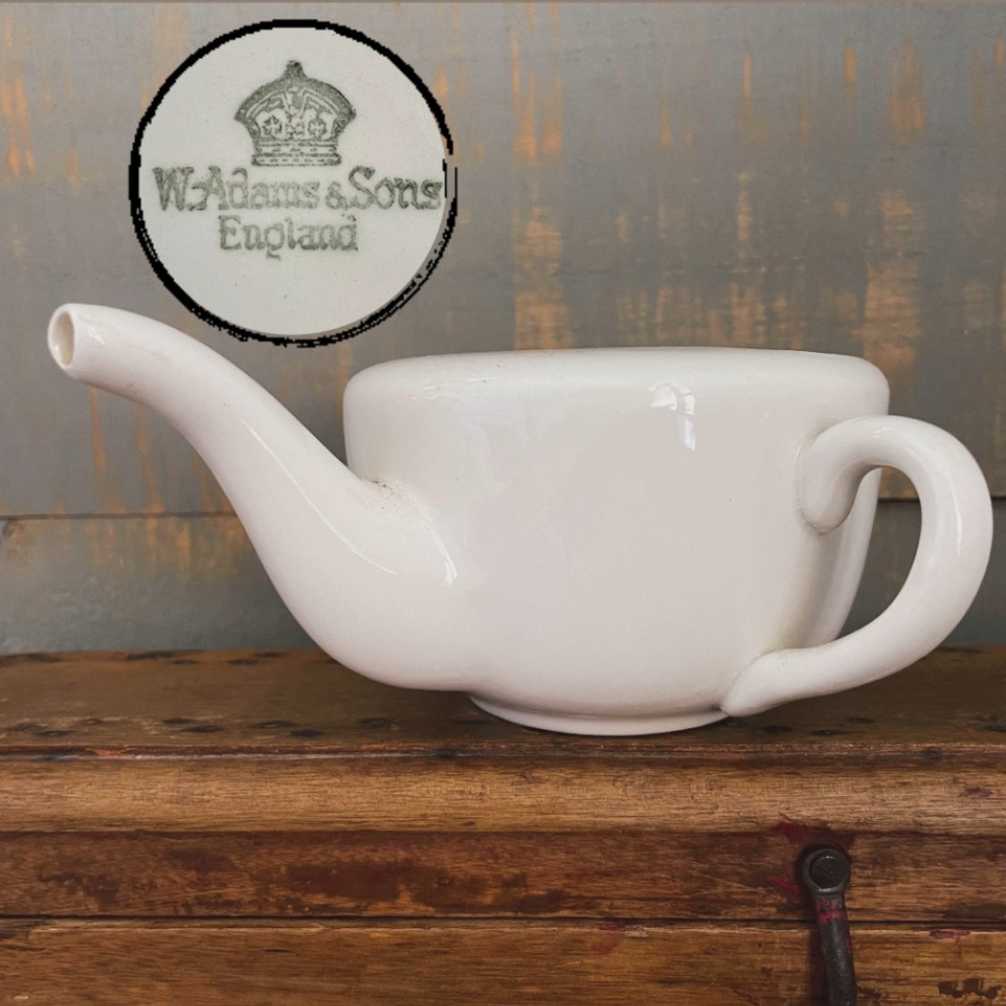 Antique W. Adams and Sons teapot made in England