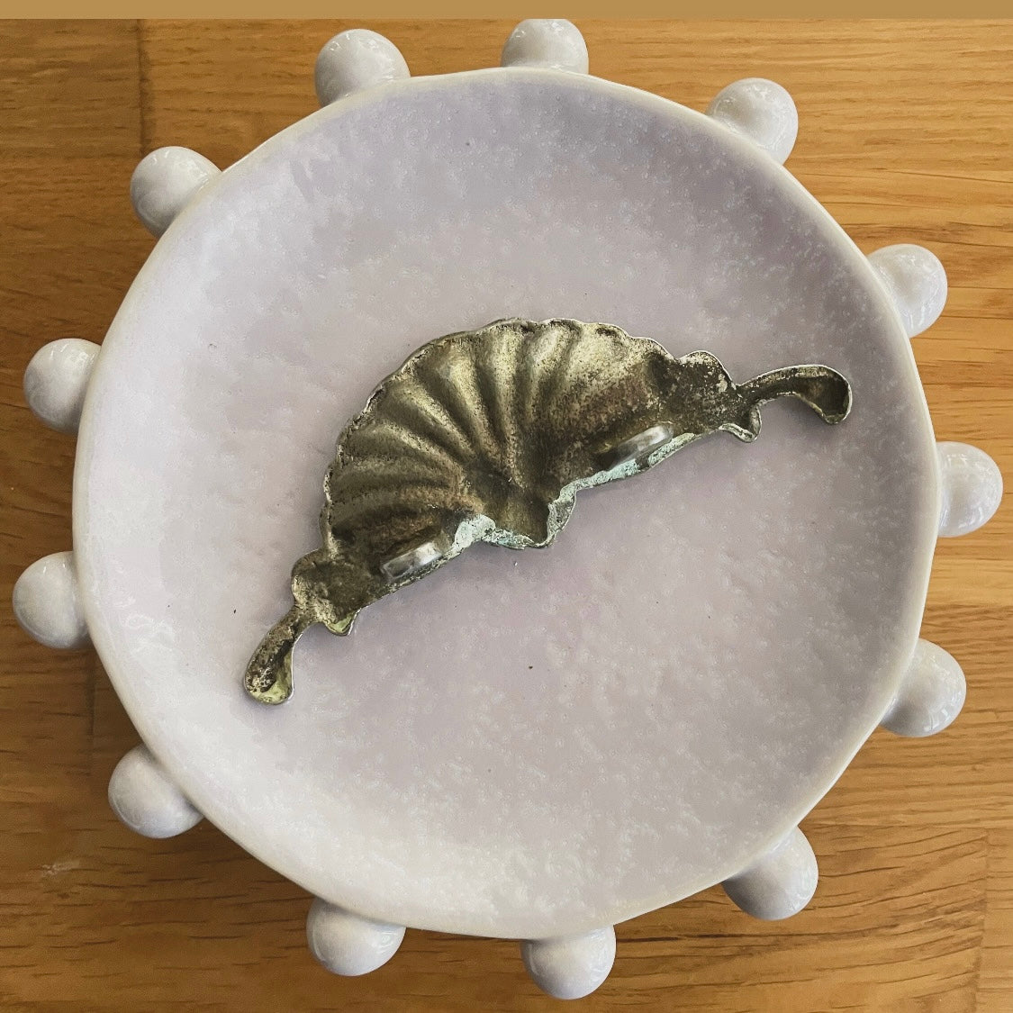 Mermaid Crown - Antique Art Nouveau decorative mirror topper