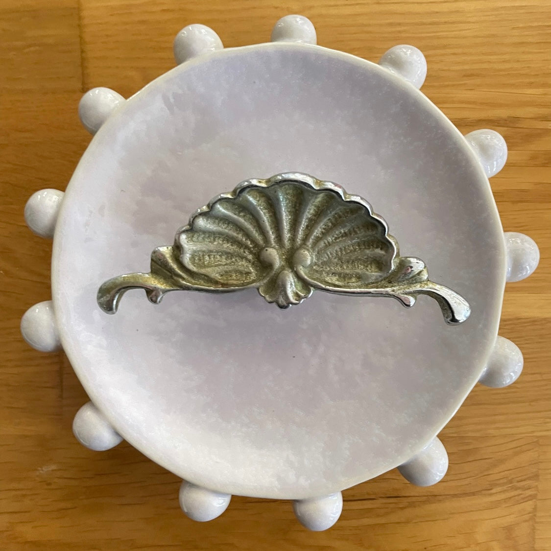 Mermaid Crown - Antique Art Nouveau decorative mirror topper