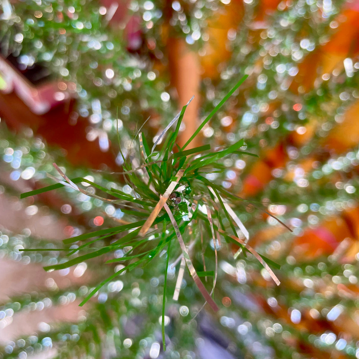 Mojito Tree - Authentic vintage midcentury modern Christmas tree / vintage tinsel tree