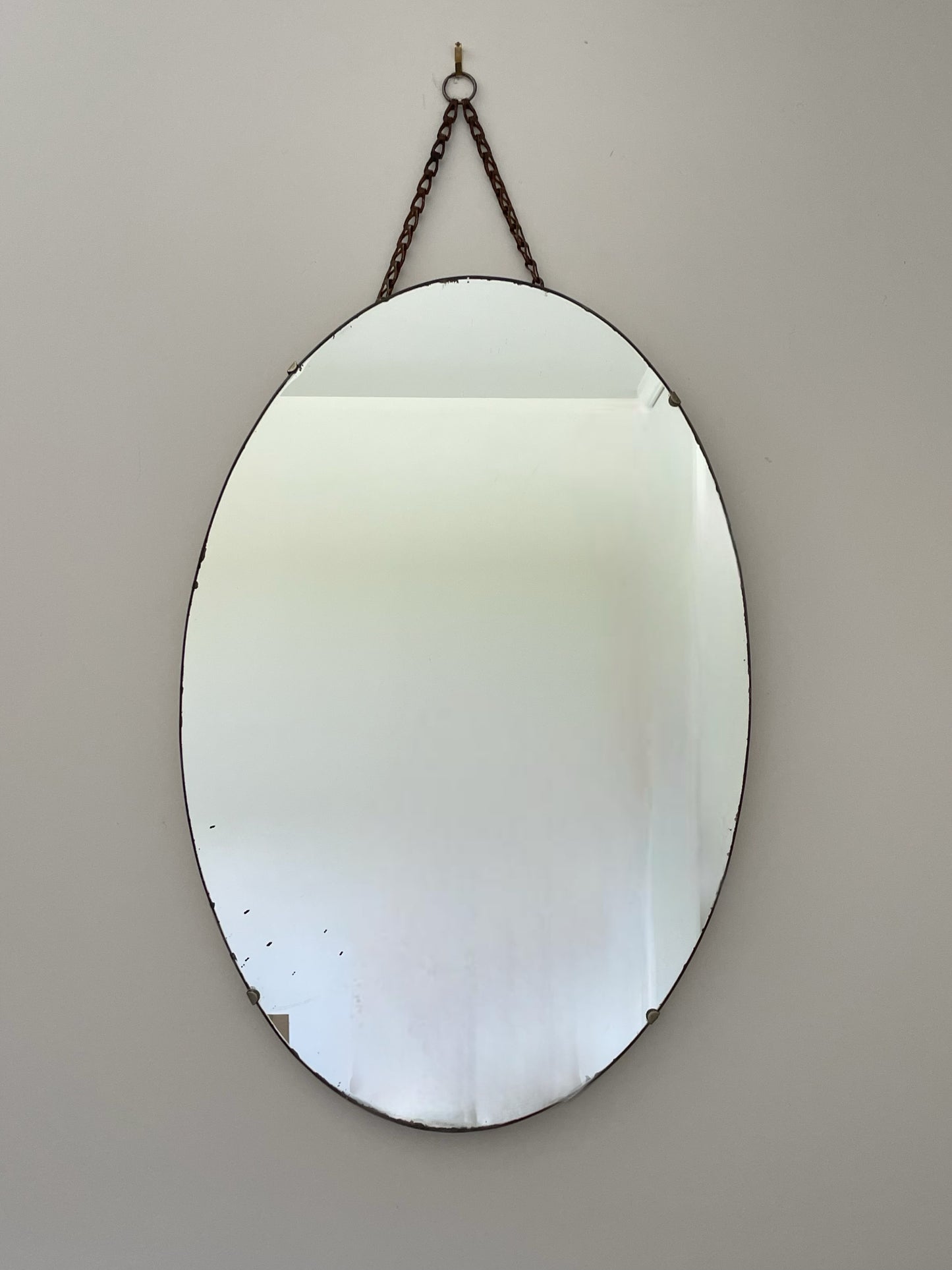 Farmhouse style vintage mirror