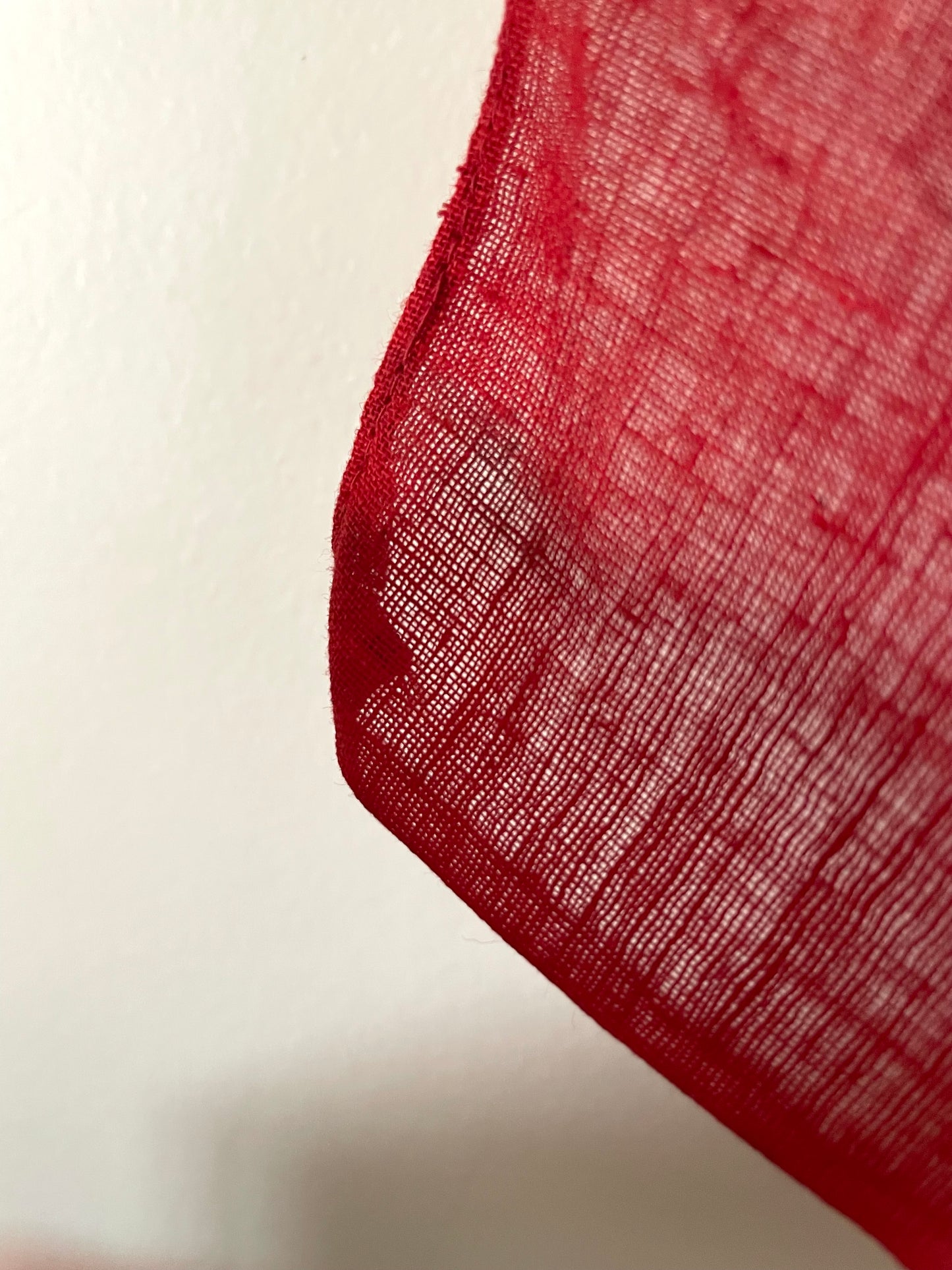 Antique Australian Red Ensign Flag - vintage cotton parade flag on pole