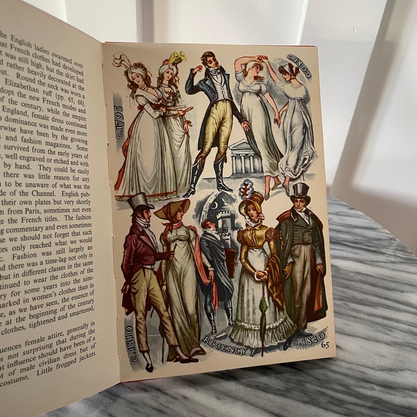 First Edition 1956 “Costume” book by James Laver and Illustrated by John Mansbridge