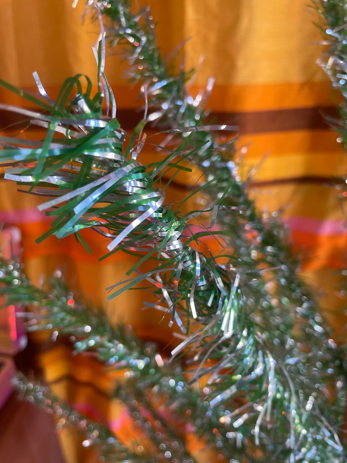 Mojito Tree - Authentic vintage midcentury modern Christmas tree / vintage tinsel tree