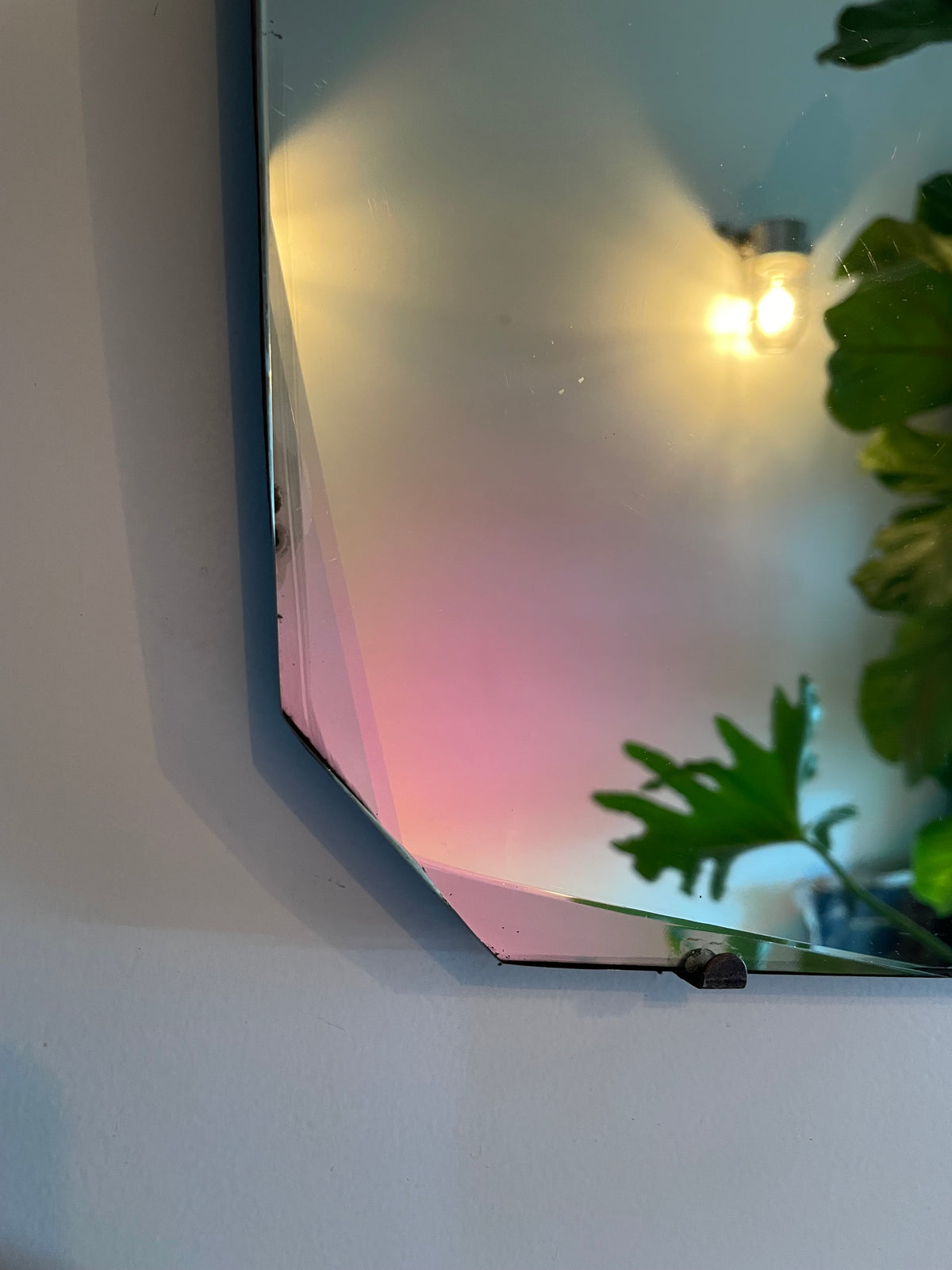 Antique Art Deco mirror from New Zealand