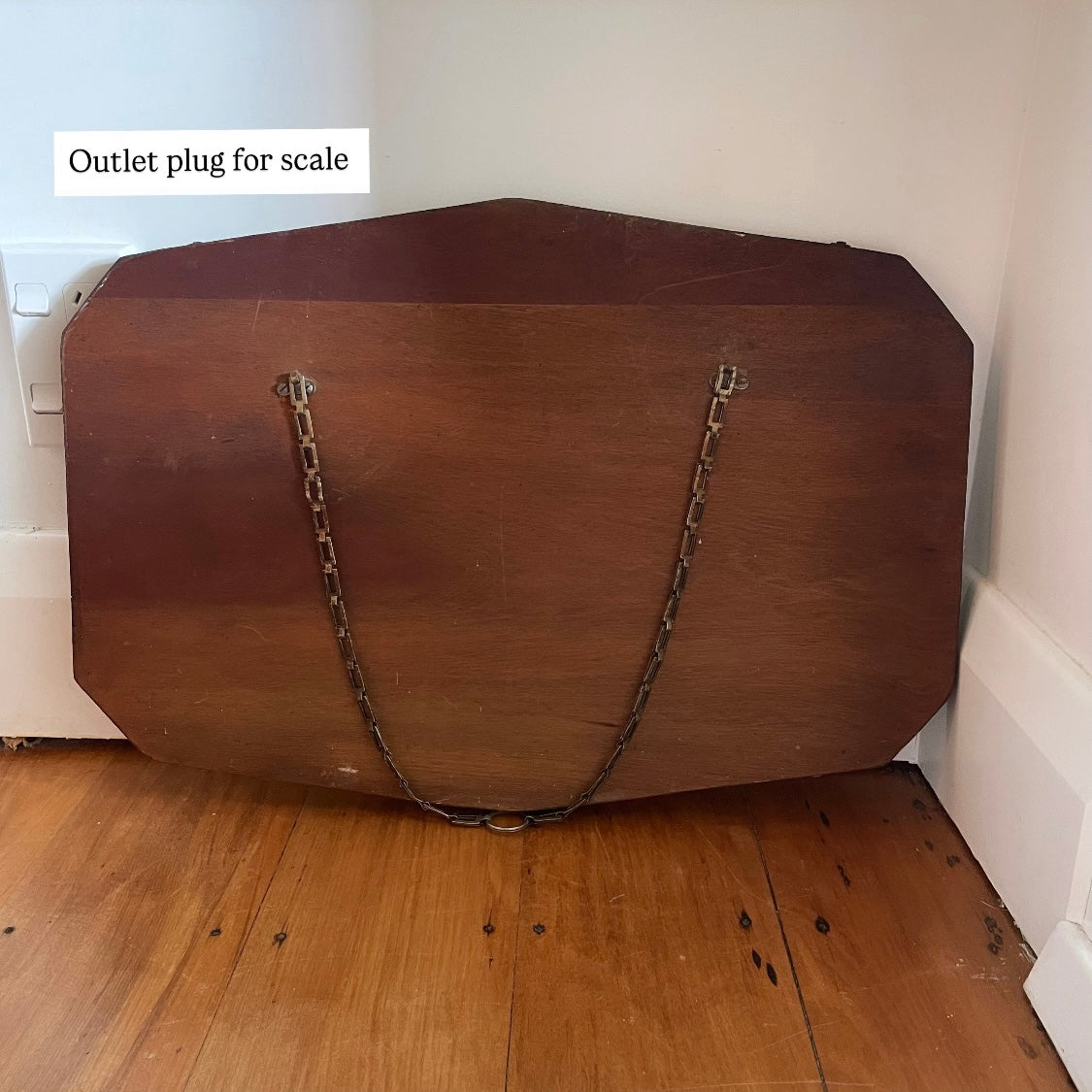 Antique Art Deco mirror from New Zealand