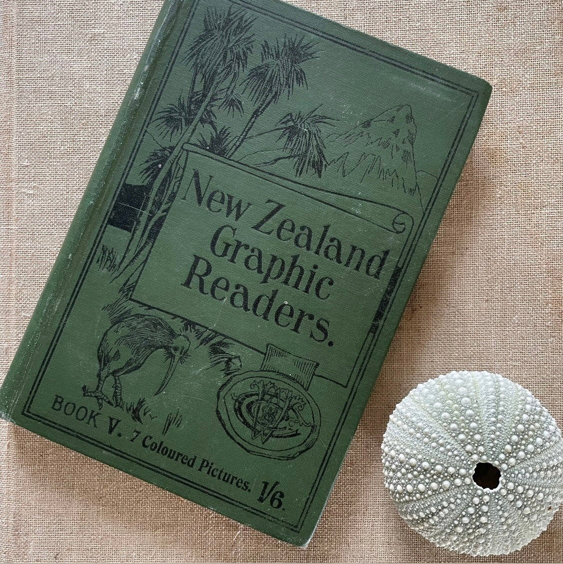 Vintage New Zealand book - vintage primary reader book