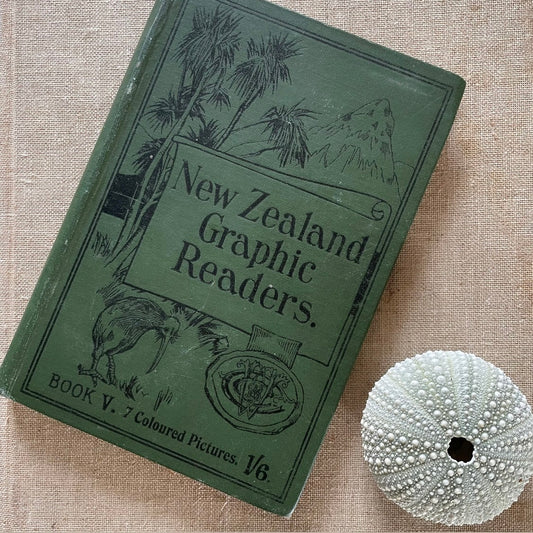 Vintage New Zealand book - vintage primary reader book